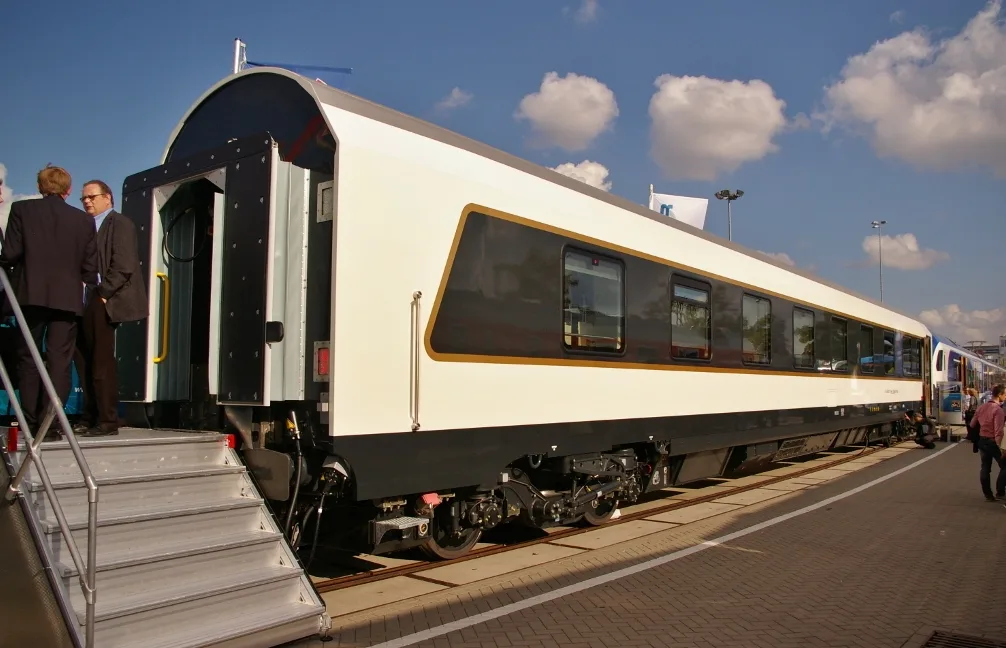 Azerbaijan-designed Stadler sleeper coach reference