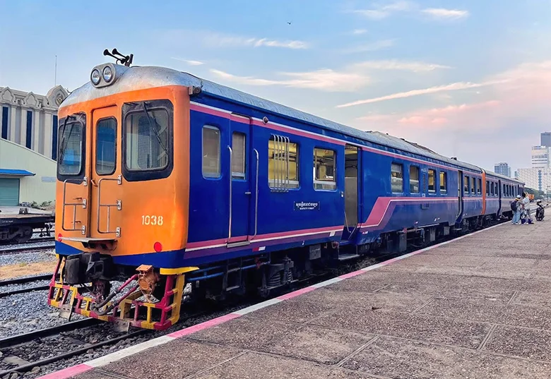 Cambodia Royal Railway passenger train