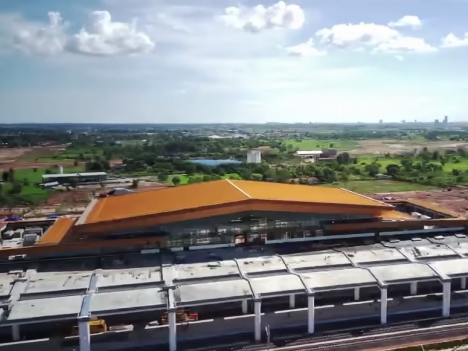 Laos–China Railway station and corridor in Vientiane